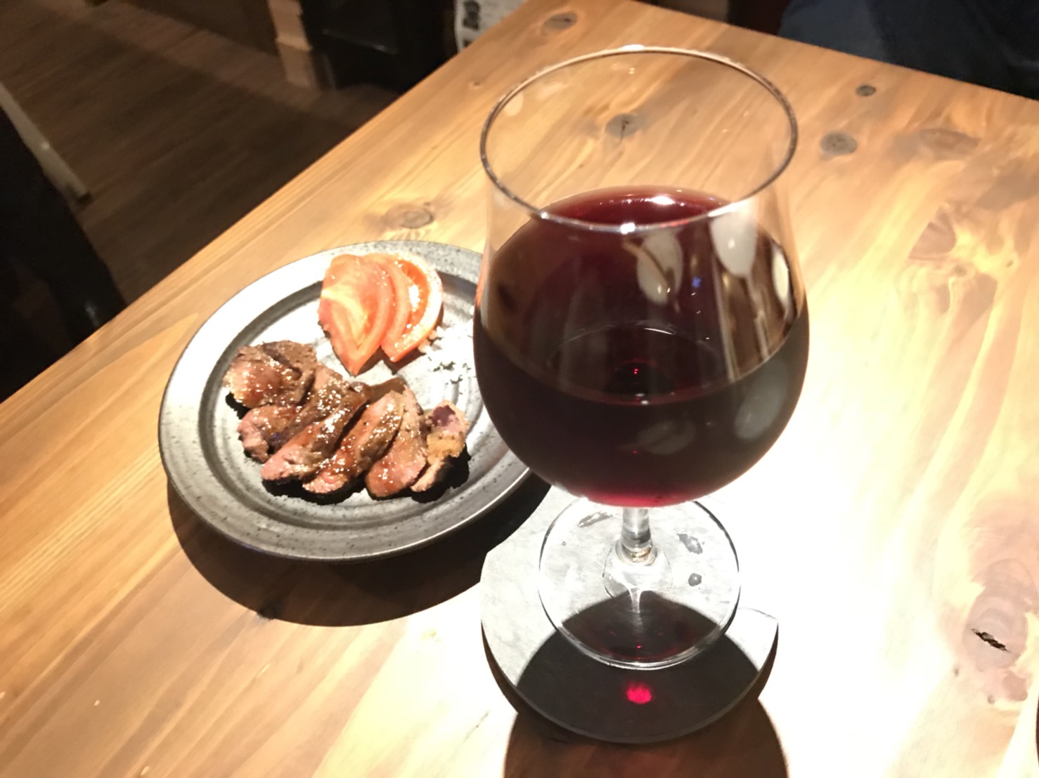 ハウスワイン（赤）／500円