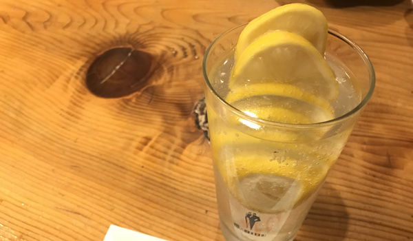 フリージングレモンサワー／500円