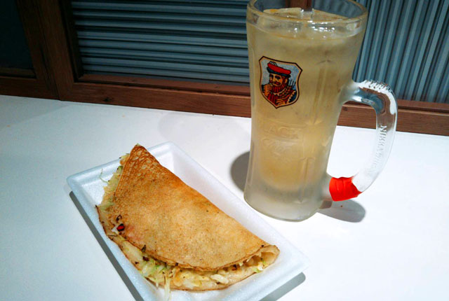 お好み焼き 焼きそば 粉心