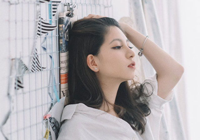グレー系アッシュで、やわらかい雰囲気に