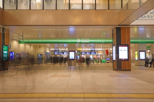 駅ナカにある店舗